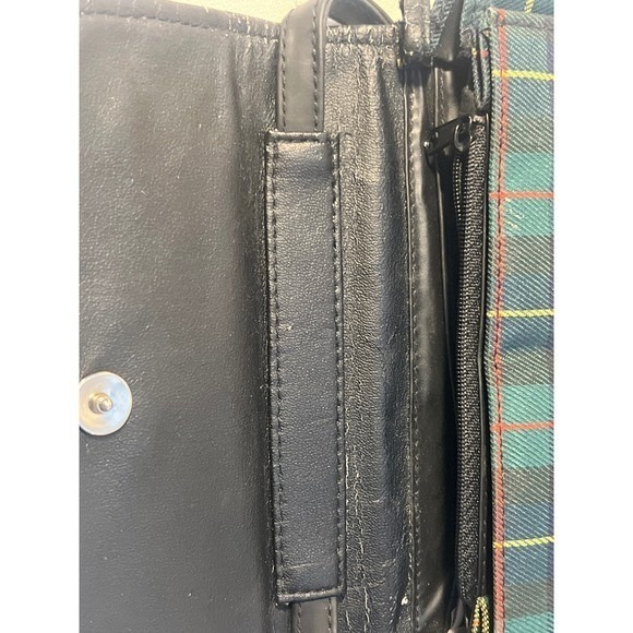 Mickey Mouse Plaid Crossbody Bag Mini Flap Bag vintage - Picture 7 of 11